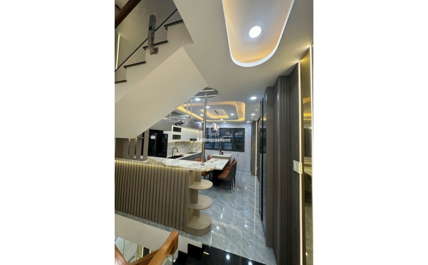 Nhà Mới SHR 5 tầng HXH 53m2, Vuông – Thạnh Lộc 29 Quận 12